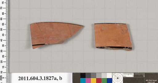 Terracotta rim fragments of kylikes: Lip cup (drinking cup)
