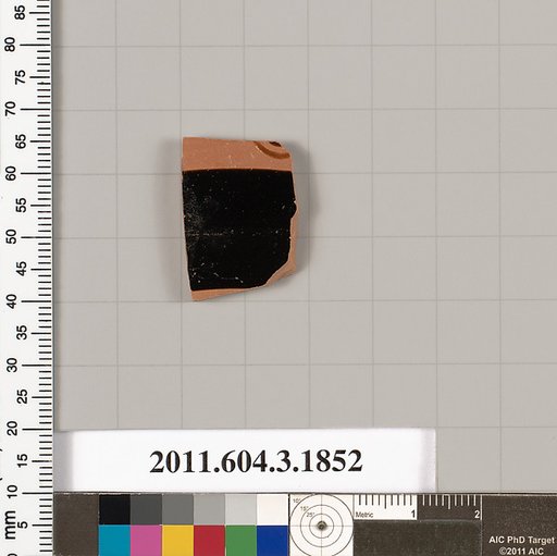 Terracotta fragment of a kylix: Lip cup (drinking cup)