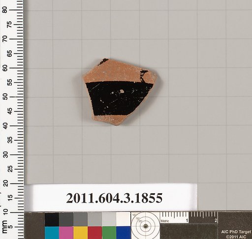 Terracotta fragment of a kylix: Lip cup (drinking cup)