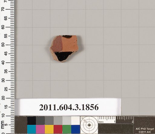 Terracotta fragment of a kylix: Lip cup (drinking cup)