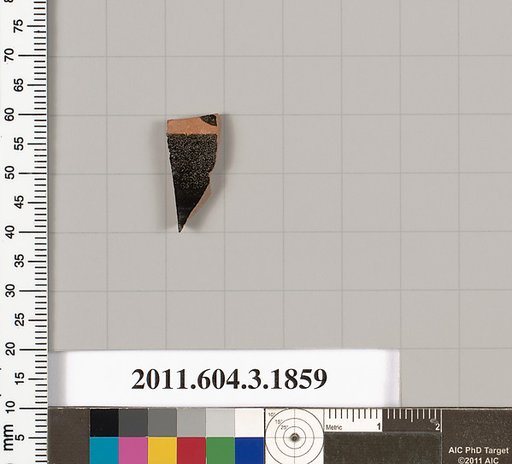 Terracotta fragment of a kylix: Lip cup (drinking cup)