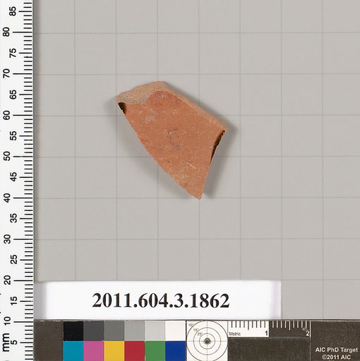 Terracotta fragment of a kylix: Lip cup (drinking cup)
