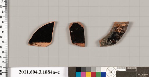 Terracotta fragments from undetermined shapes