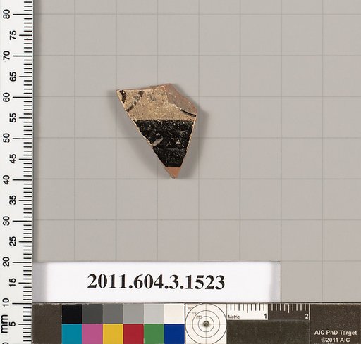 Terracotta fragment of a skyphos (deep drinking cup)
