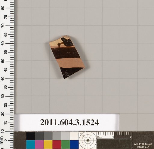Terracotta fragment of a skyphos (deep drinking cup)