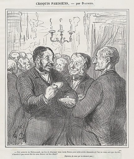 This fool Dubrancard..., from 'Parisian sketches'