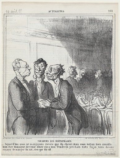 Among two bailiffs, from "News of the day"