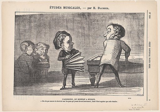 The Accordion: A Blow to Music, from "Musical Studies"
