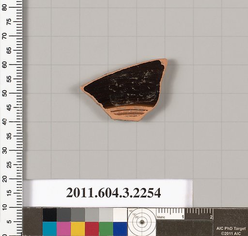 Terracotta fragment of a kylix (drinking cup)