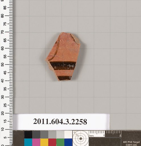 Terracotta fragment of a kylix (drinking cup)