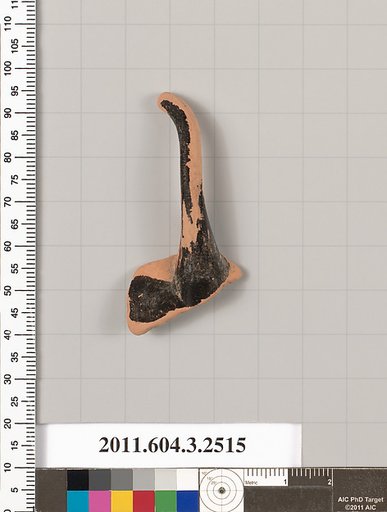 Terracotta fragment of a kylix (drinking cup)