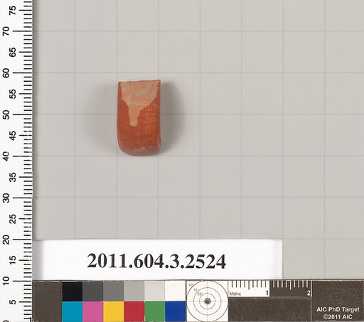 Terracotta fragment of a kylix (drinking cup)?