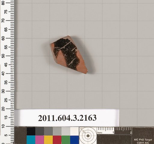 Terracotta fragment of a kylix (drinking cup)