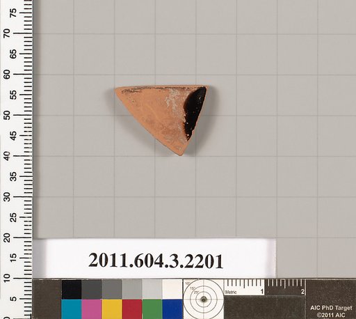 Terracotta fragment of a kylix (drinking cup)