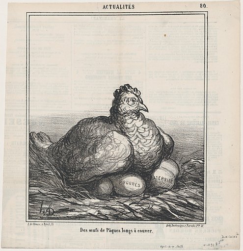 Easter eggs hatched for a long time, from "News of the Day"