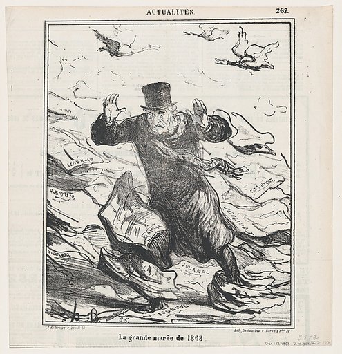 The spring-tide of 1868, from "News of the day"