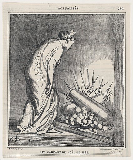 Christmas presents in 1868, from "News of the day"