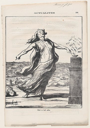 These are responsible for those, from 'News of the day,' published in Le Charivari, February 9, 1871