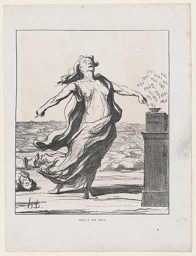 These are responsible for those, from 'News of the day,' published in "Le Charivari"