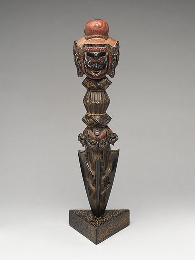 Ritual Dagger (Phurba) and Stand
