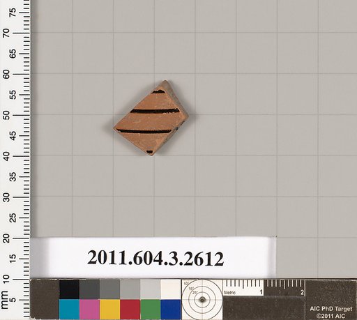 Terracotta fragment of a Little Master cup (drinking cup) ?