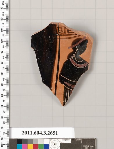 Terracotta fragment of an olpe (jug)