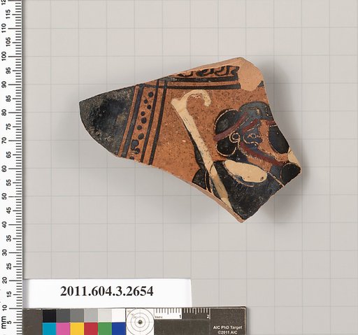 Terracotta fragment of an olpe (jug)