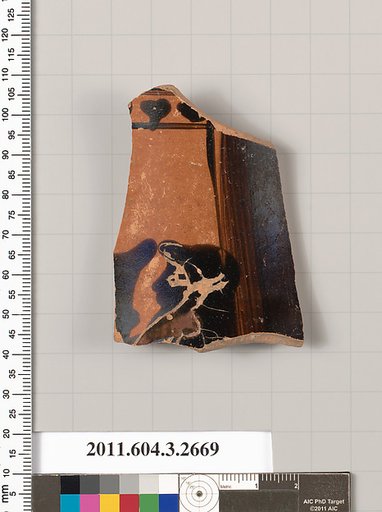 Terracotta fragment of an olpe (jug)