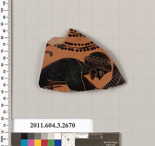 Terracotta fragment of an oinochoe (jug)