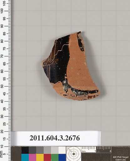 Terracotta fragment of an oinochoe (jug)