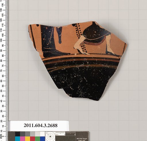 Terracotta fragment of an oinochoe (jug)