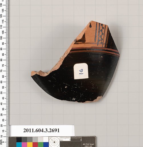 Terracotta fragment of an oinochoe (jug)