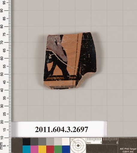Terracotta fragment of an oinochoe (jug)