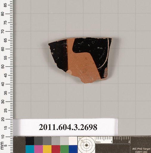 Terracotta fragment of an oinochoe (jug) or olpe (jug)