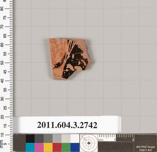 Terracotta fragment of an oinochoe (jug) or olpe (jug)