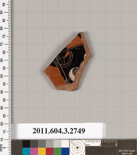 Terracotta fragment of an oinochoe (jug) or olpe (jug)
