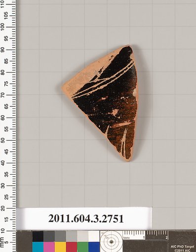 Terracotta fragment of an oinochoe (jug) or olpe (jug)
