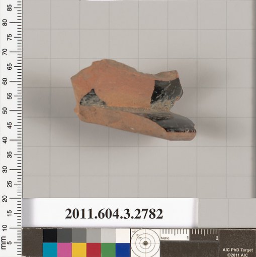 Terracotta fragment of an olpe (jug)