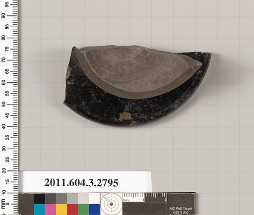 Terracotta fragment of an oinochoe (jug) or olpe (jug)