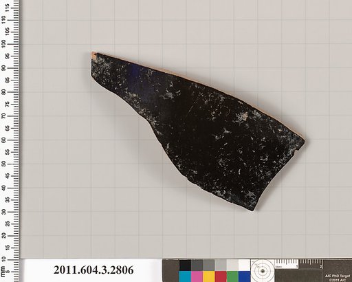 Terracotta fragment of an oinochoe (jug) or olpe (jug)