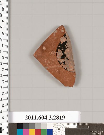 Terracotta fragment of an undetermined shape
