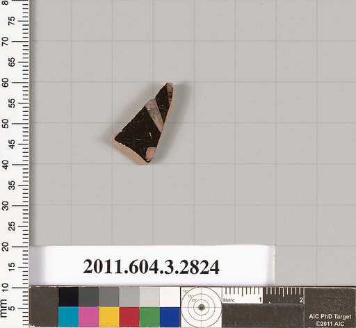Terracotta fragment from a closed shape