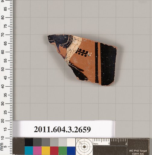 Terracotta fragment of an olpe (jug)