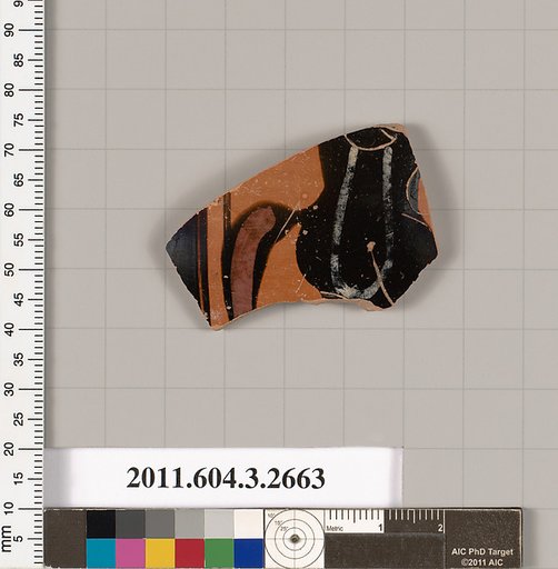 Terracotta fragment of an olpe (jug)