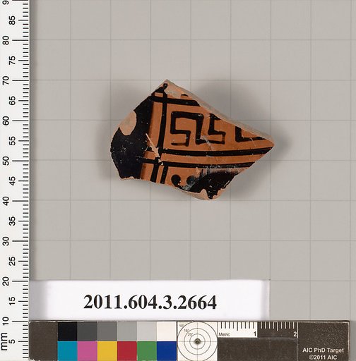 Terracotta fragment of an olpe (jug)