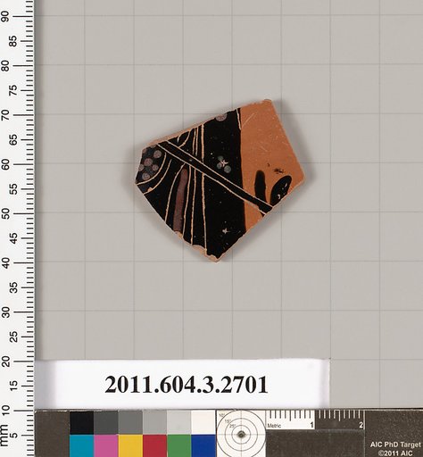 Terracotta fragment of an oinochoe (jug) or olpe (jug)