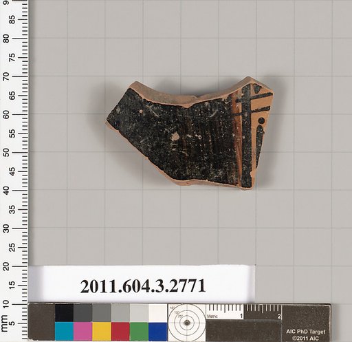 Terracotta fragment of an olpe (jug)