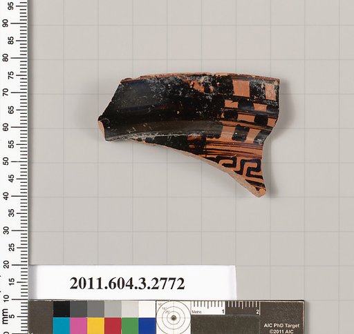 Terracotta fragment of an olpe (jug)