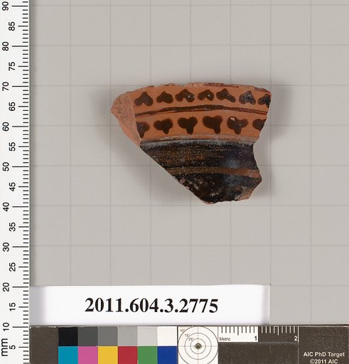 Terracotta fragment of an olpe (jug)