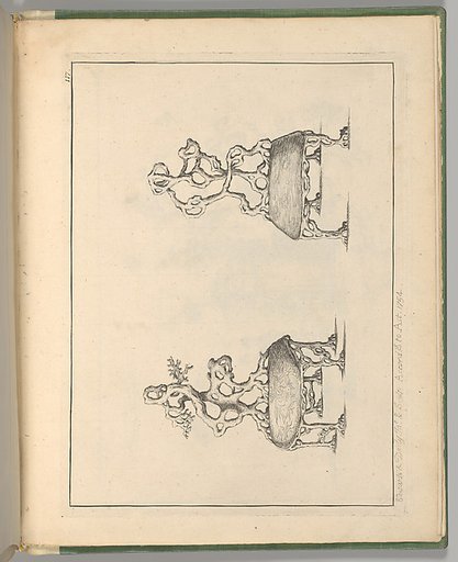 Plate 117: Garden Chairs, from "A New Book of Chinese Designs"